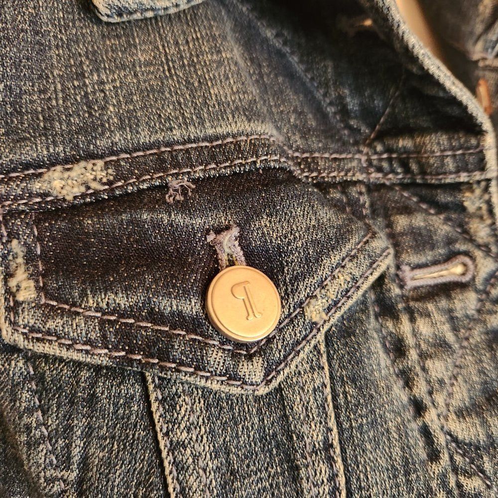 Pilcro and the Letterpress Denim Jacket - Picture 3 of 12